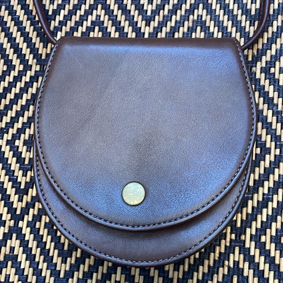 VINTAGE COACH HORSESHOE BELT BAG / CROSSBODY 4857 Mahogany -hard to find !!!!! - Picture 1 of 12